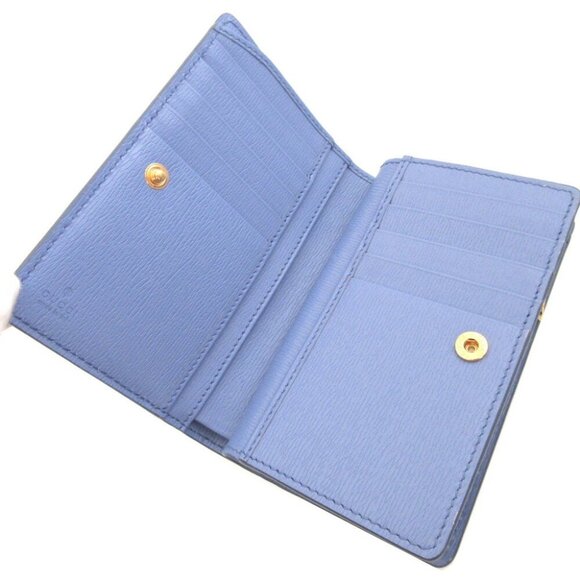 GUCCI Purple Leather Wallet - Picture 4 of 9